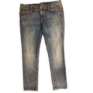 Ann Taylor Loft Jeans Women’s 12 Blue Medium Wash Modern Slim Mid Rise